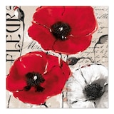 thumbnail of PAPSTAR, Servetten, 3-laags 1/4 vouw 33 cm x 33 cm "Colette"