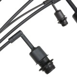 thumbnail of Steinhauer Stehleuchte 5-fl. "Bambus" 3671ZW Schwarz + Bambus