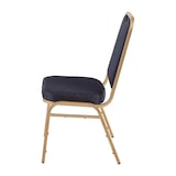 thumbnail of Bolero banketstoelen met vierkante rugleuning in blauw
