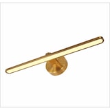 thumbnail of Aplique LED de pared para iluminar cuadros, espejos y murales 14W tono de luz cálida 3000K acabado bronce 50 cm