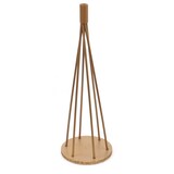 thumbnail of Deko-Baum HWC-O91, Weihnachtsbaum Schmuckbaum Weihnachtsdeko Christbaum zum Beschmücken, Metall 90cm ~ goldfarben