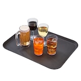 thumbnail of CAMBRO - 1622CT-110 - Bandeja CAMTREAD FIBRA DE VIDRIO rectangular con superficie ANTIDESLIZANTE/perfil alto - 40,5x56 cm - Negro