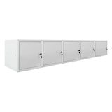 thumbnail of PROREGAL MegaDeal 5x Casier métallique verouillable CUBIC, HxLxP 35x35x35cm, Gris, Armoire à casier cube, consigne polyvalente, vestiaire
