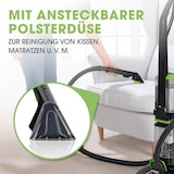 thumbnail of CLEANmaxx Teppichreiniger Professional mit Vibrations- und Seitenbürsten - Schwarz/Grün