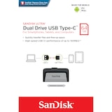 thumbnail of SanDisk USB 3.1 USB-Stick Ultra Dual 64 GB Schwarz, Silber