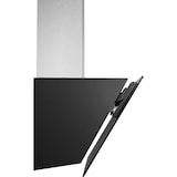 thumbnail of Hotte inclinée à LED noir/acier inoxydable  DU7606-1-G-noir/inox usage non-intensif Bomann