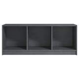 thumbnail of vidaXL TV-Schrank Grau 104x33x41 cm Massivholz Kiefer