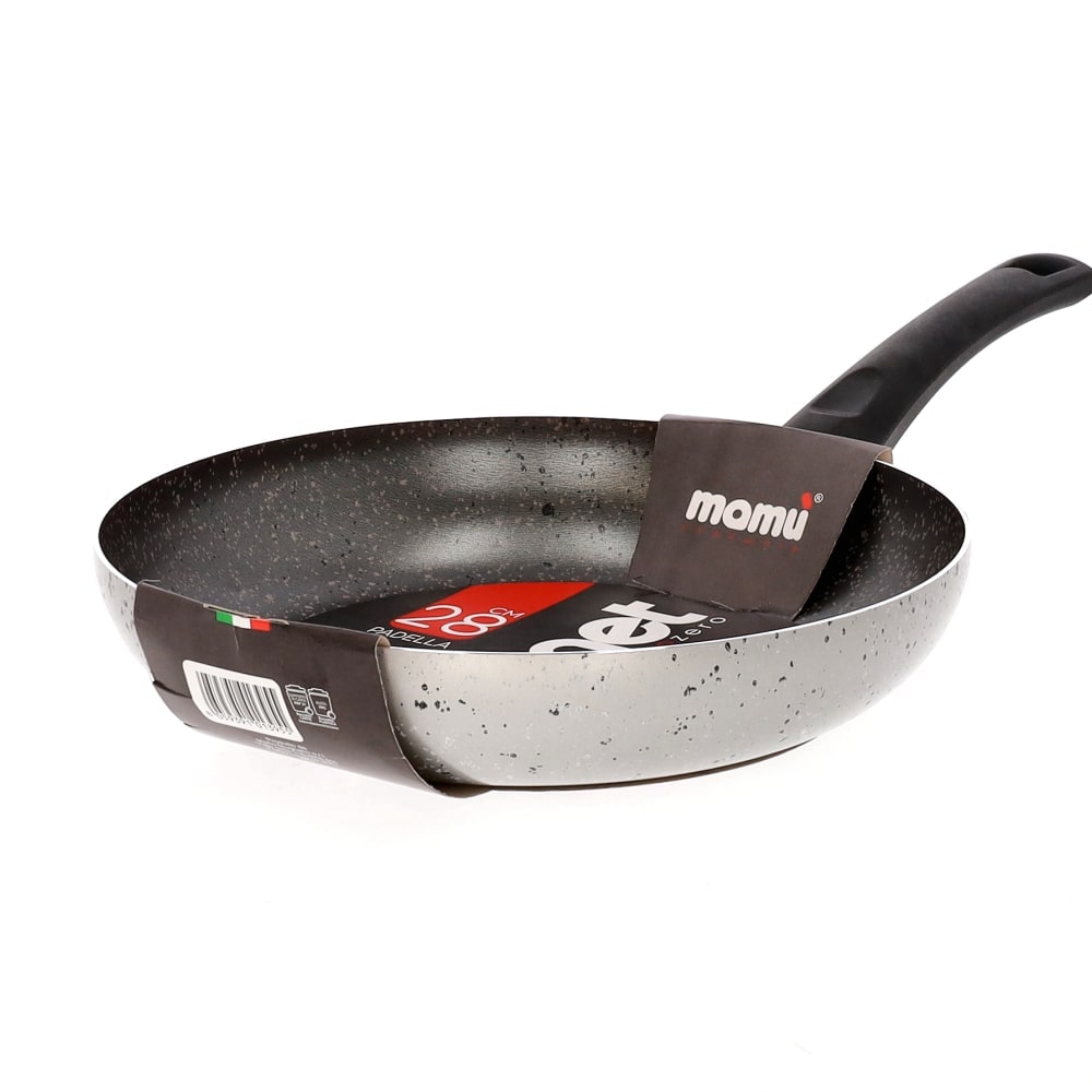 Mamù antiaanbakpan, aluminium, PFOA-vrij, krasbestendig, gemaakt in Italië, Ø 28 cm