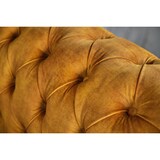 thumbnail of KAWOLA Sofa NILO 3-Sitzer Velvet Vintage gold