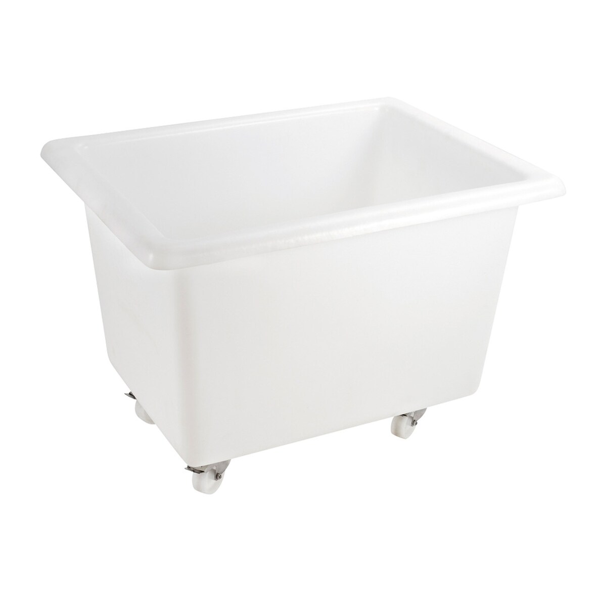 GILAC Bac grand volume - 2 roues fixes + 2 pivotantes (freins) - 310 L - Blanc G146831