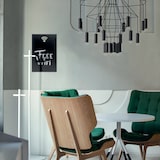 thumbnail of Securit® WiFi Silhouette Kreidetafel – 38x25 cm – Schwarz – Luxusfinish – Mit Kreidemarker & Klebestreifen