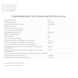 thumbnail of PKM Kaminabzugshaube KH-60KHSX Edelstahl A Dunstabzugshaube 60cm Wandesse