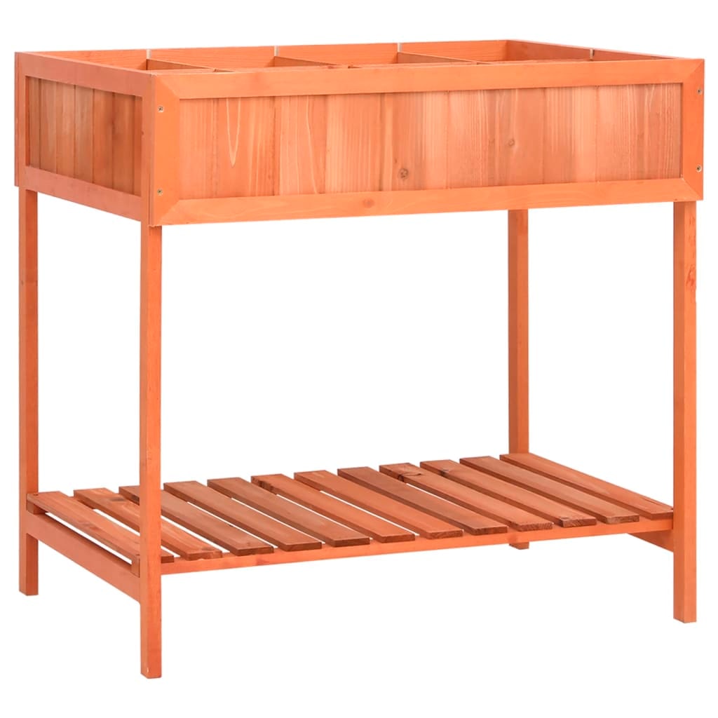 Helloshop26 - Kräuterpflanzgefäß 80 x 60 x 80 cm massives Tannenholz 02_0000872