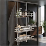 thumbnail of tectake Étagère de douche - argent - 400714