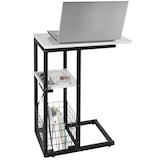 thumbnail of tectake Table d'appoint pour ordinateur portable RHEA - blanc - 405309