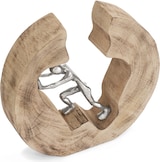 thumbnail of Moritz Skulptur Push and Work 29 x 28 x 6 cm Holz Deko Figur