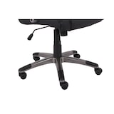 thumbnail of SIGMA Sedia da ufficio EC501, similpelle, altezza del sedile regolabile, poggiatesta, nero