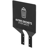 thumbnail of ROSSIGNOL Plaque signalétique de tri pour poteau COLLEC autres déchets