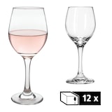 thumbnail of Libbey 12er Set Weinglas -PERCEPTION- 237 ml, Ø 7,5 cm, H: 18,5 cm