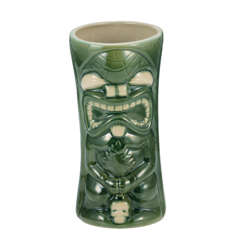 ILSA Tiki mug maori verde in ceramica ml 600