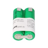 thumbnail of Akkupack 2,4V 1600mAh Spezial Industrie Akku AA Mignon Reihe mit Lötfahne