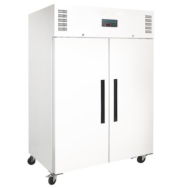 Armoire réfrigérée négative double blanche GN 2/1 - 2 portes - Série G - 1200L | Polar - CD616