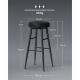 thumbnail of Helloshop26 - Conjunto de 2 banquetas de bar cadeiras de cozinha com assentos altos em PU e costura aparente altura do assento de 12_0005188