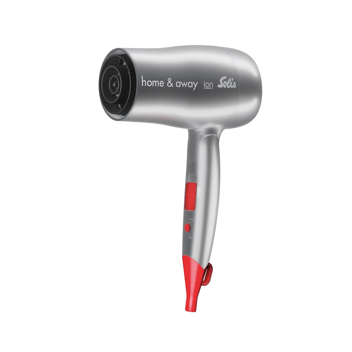 Solis Reiseföhn, 1800 W, Ionen-Technologie, 5 Stufen + Kaltstufe, 110 / 230 V