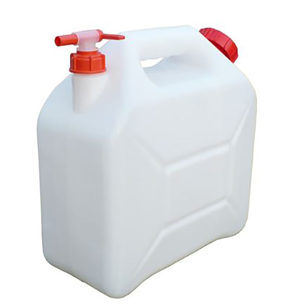 Jerrican camping alimentaire à bec verseur 10l - NATUREL