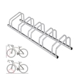 thumbnail of Fahrradständer Linus - Silber - Zur Boden- oder Wandmontage // für 5 Fahrräder