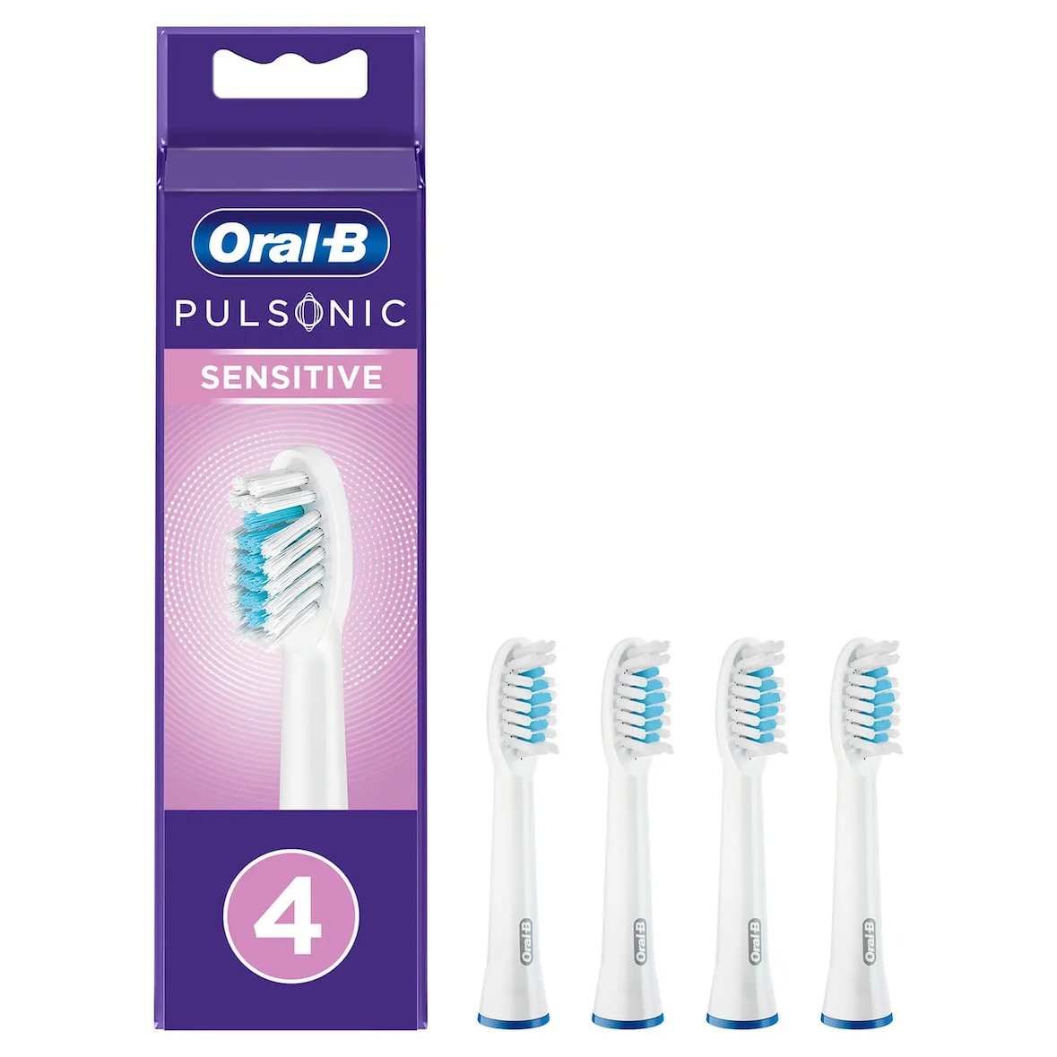 Oral-B Pulsonic Sensitive 4 Stück(e) Weiß