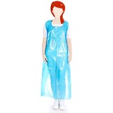 thumbnail of Schürze einweg geblockt ca. 60 my aus LDPE Blau 140x75 cm 25 Stück