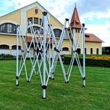 thumbnail of Faltzelt 3x3m - mit 3 Wänden - Blau