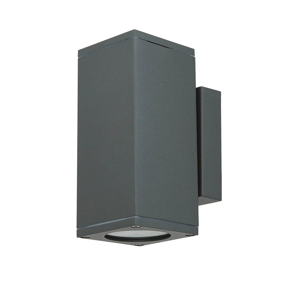 Lampada da parete angolare per esterni ONTARIO 2x GU10 max. 35W vetro alluminio fuso antracite LE51302