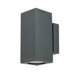 thumbnail of Lampada da parete angolare per esterni ONTARIO 2x GU10 max. 35W vetro alluminio fuso antracite LE51302