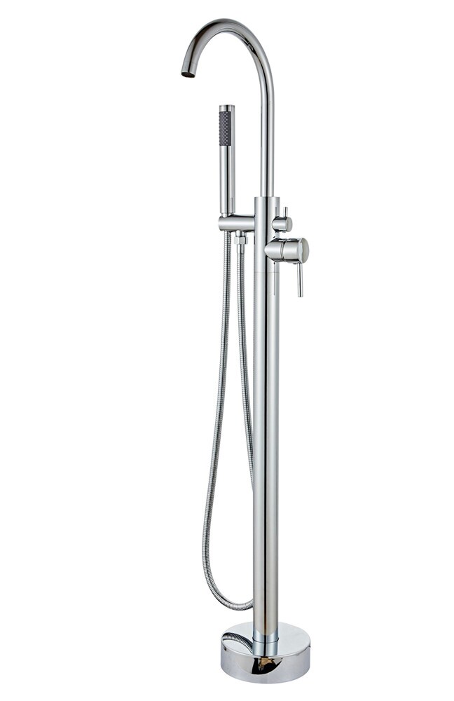 Aloni Standarmatur für freistehende Badewannen Chrom Badewannenarmatur