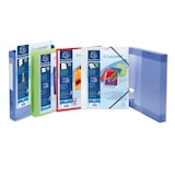 thumbnail of Exacompta Sammelmappe A4 PP 3 Klappen mit Gummizug Kreacover violett