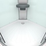 thumbnail of Duschkabine Fertigdusche Dusche Komplettkabine D10-10T0-EC 90x90 cm mit 2K Scheiben Versiegelung