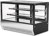 thumbnail of KLIMAITALIA Edelst.-Arbeitstisch-Snackvitrine Schiebetüren. Gehärtete Glasregale. LED. Thermo digital. T° 0°C/+18°C. Mod. DLX90