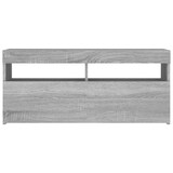 thumbnail of vidaXL TV-Schrank mit LED-Leuchten Grau Sonoma 90x35x40 cm