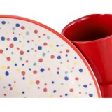 thumbnail of CreaTable Joy Rot Kombiservice 16-tlg Steinzeug