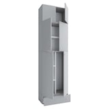 thumbnail of LonaXXL Kleiderschrank 6 Türen 1 Schublade grau.