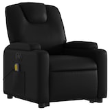 thumbnail of vidaXL Massagesessel mit Aufstehhilfe Elektrisch Schwarz Kunstleder