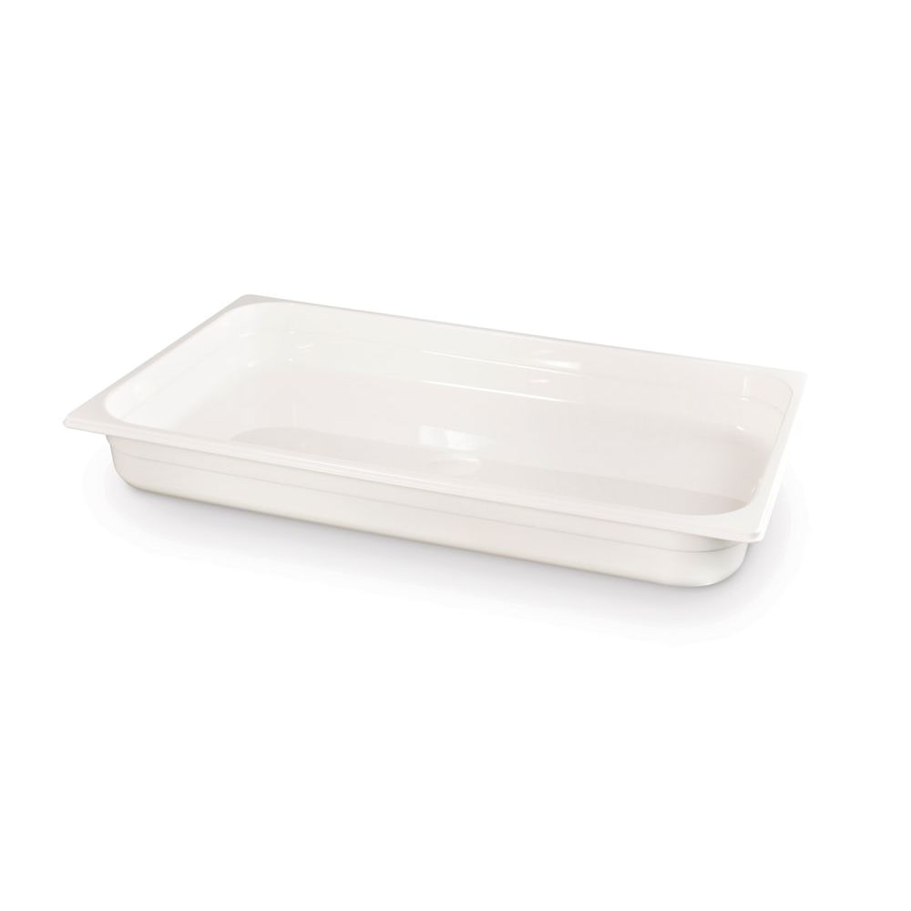 HENDI Container GN 1/1 wit polycarbonaat, GN 1/1, 9L, Wit, 530x325x(H)65mm