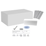 thumbnail of Papierhandtücher, 1-lagig, 25x33 cm, C-Falz, hellgrau  4000 Blatt/Karton
