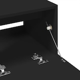 thumbnail of vidaXL Waschbeckenunterschrank Schwarz 78x37x59 cm Holzwerkstoff