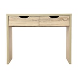 thumbnail of Meuble Console 2 Tiroirs en Bois H 80 cm
