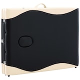 thumbnail of Helloshop26 - Klappbare Massageliege 3-teilig schwarzes und beiges Holz 02_0001832