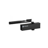 thumbnail of Ferme-porte hydraulique design réversible noir avec bras standard force 2 à 4