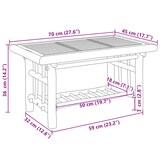 thumbnail of vidaXL Salontafel 70x45x36 cm bamboe